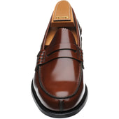 Church Tunbridge R mens rubber-soled loafers in tabac