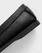 City Loafer Deerskin - Black