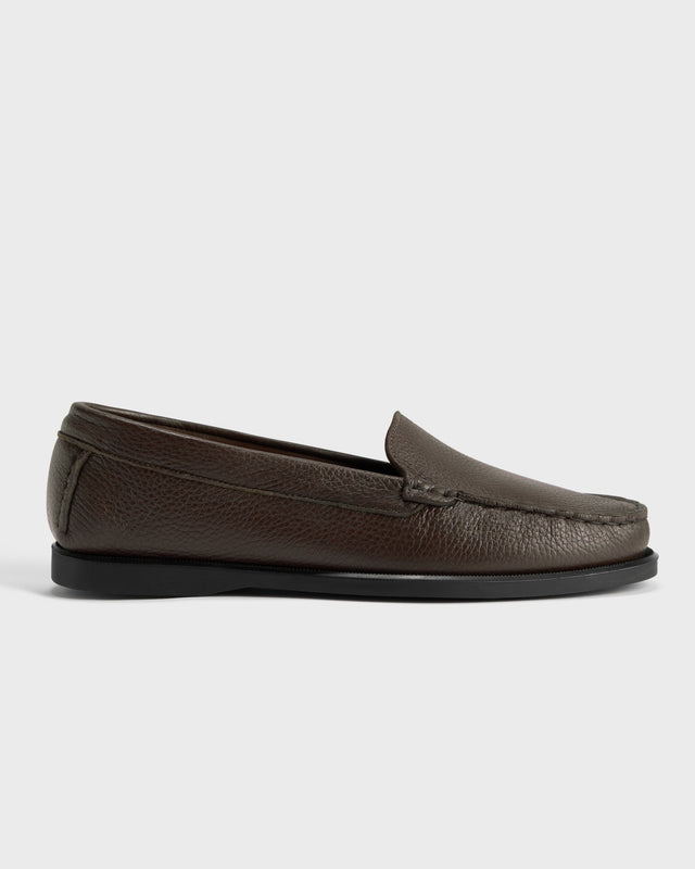 City Loafer Deerskin - Brown