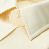 Classic Fit Swiss Poplin Double Cuff Shirt In