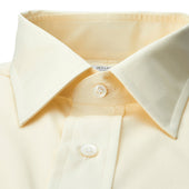 Classic Fit Swiss Poplin Double Cuff Shirt In