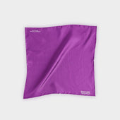 Classic Magenta Silk Pocket Square