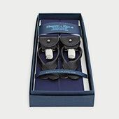 Classic Navy Silk Barathea Braces
