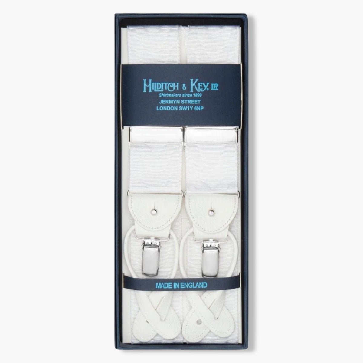 Classic Moir Silk Braces