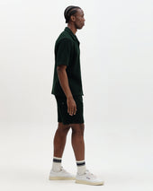 Clayland Textured Waffle Short Sleeve Shirt