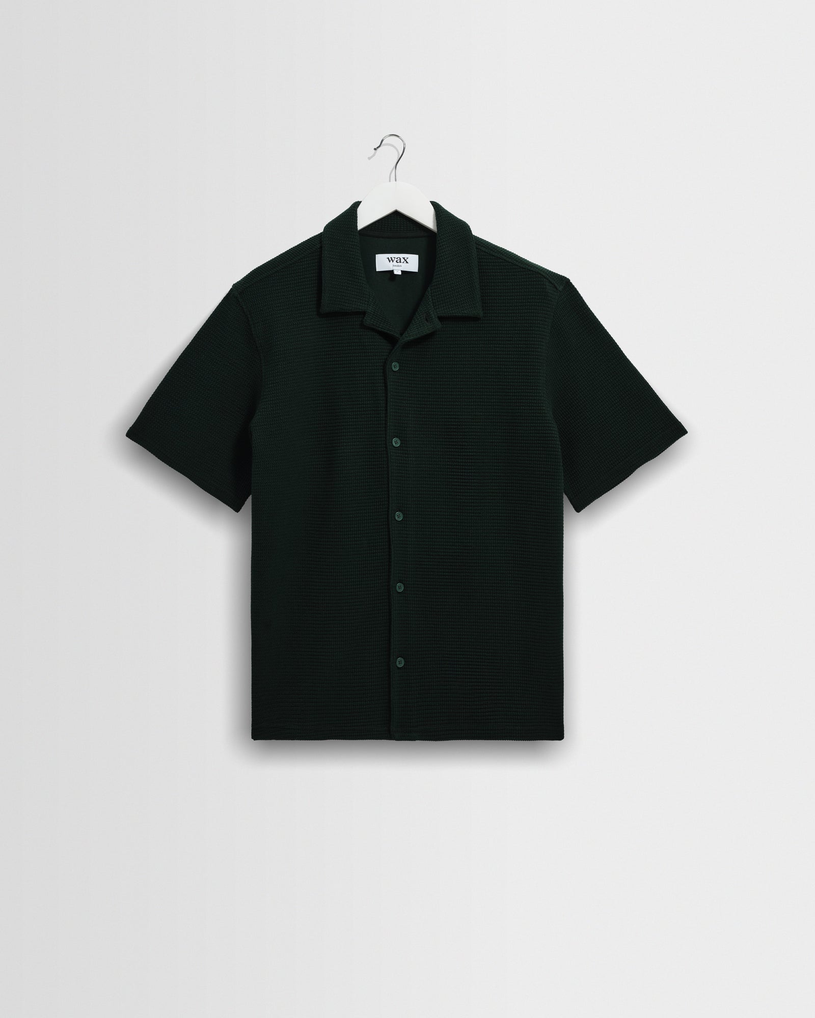 Clayland Textured Waffle Short Sleeve Shirt
