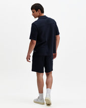 Clayland Textured Waffle Short Sleeve Shirt