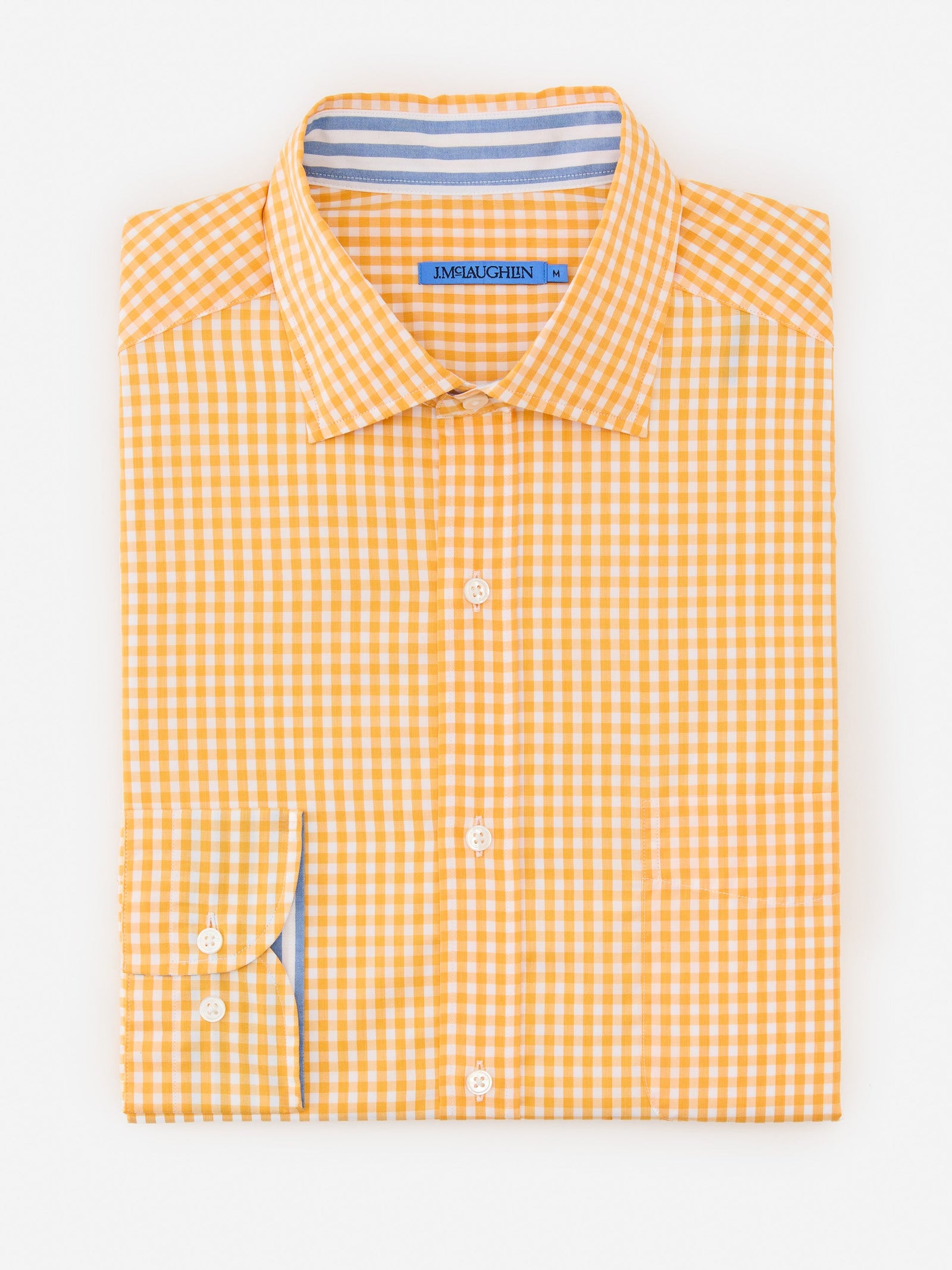 White Gingham Club Classic Fit Shirt Men S Shirts J Mclaughlin