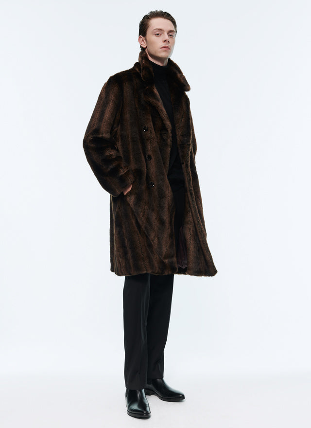 Faux Fur Coat