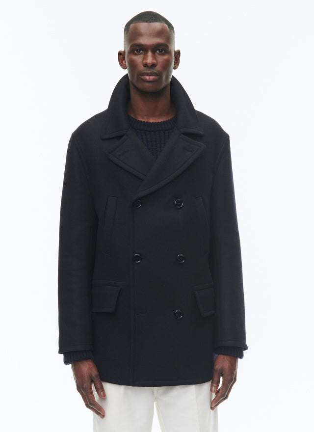 Woolen Cloth Pea Coat
