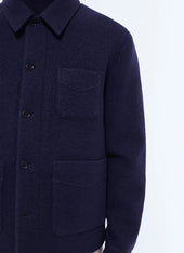 Felted wool duffle jacket