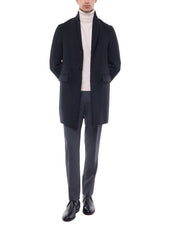 Coat In Wool And Cashmere