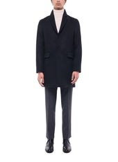Coat In Wool And Cashmere