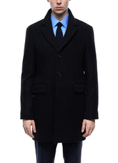 Coat In Wool And Cashmere