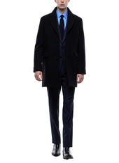 Coat In Wool And Cashmere