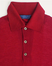 Red Cashmere Sport Shirt