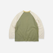 Colour Block Raglan T Shirt