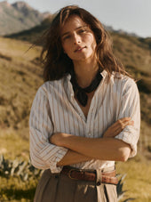 Marigold Stripe Gentleman Shirt
