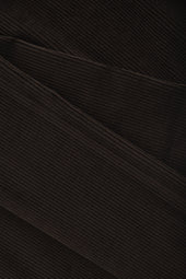 Cotton Wool Corduroy Trousers Chocolate