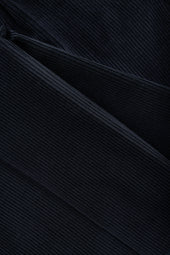 Cotton Wool Corduroy Trousers Dark Navy