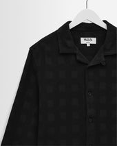 Corey Dobby Check Cotton Shirt