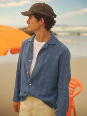 Corey Dobby Check Cotton Shirt