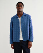 Corey Dobby Check Cotton Shirt