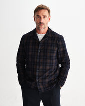Corey And Multicolour Check Corduroy Shirt