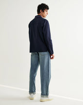Corey Pintuck Border Cotton Linen Shirt