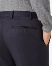 Pants Navy In Lana S130s