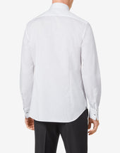 Shirt Smoking Bianca In Cotone