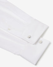 Shirt Smoking Bianca In Cotone