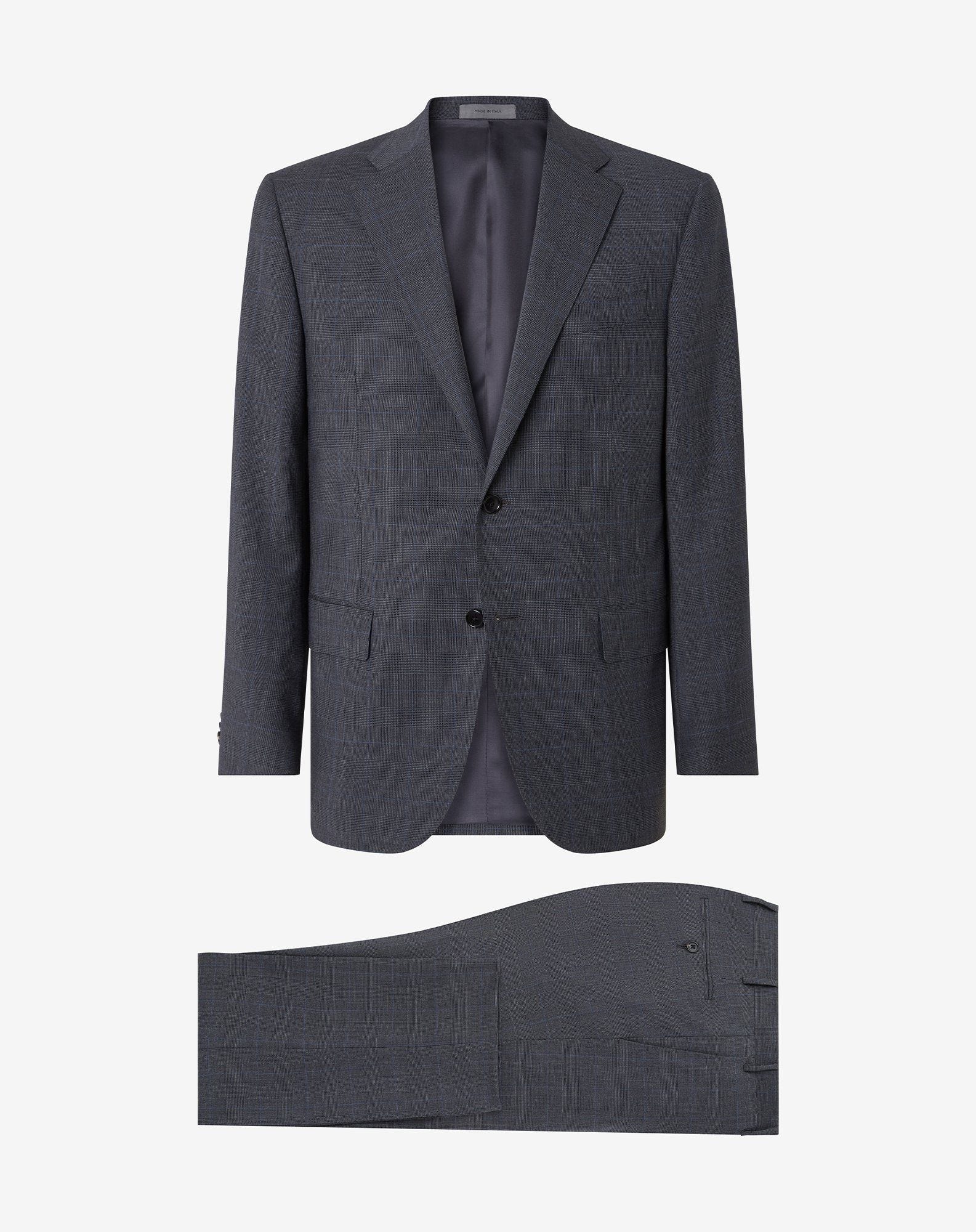 Suit In Tropical Di Lana
