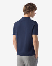 Polo Con Bottoni In Ice Pima Cotton