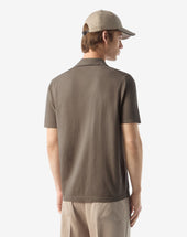 Polo Con Bottoni In Ice Cotton
