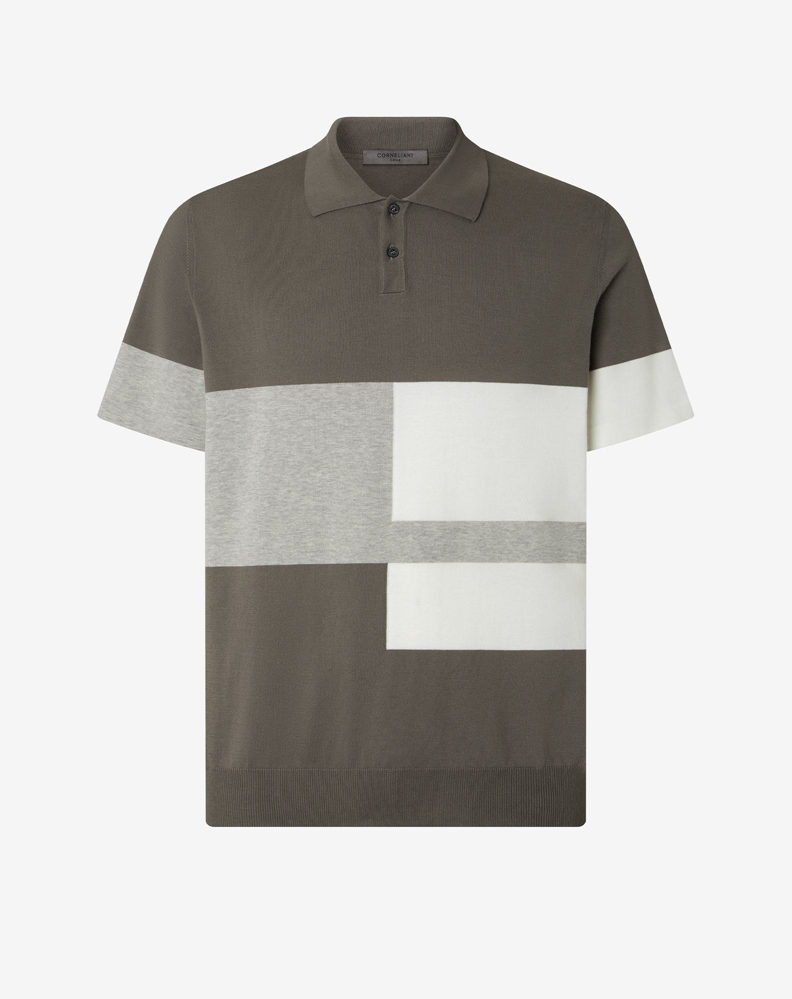 Polo Con Bottoni Toni Del In Cotone Organico