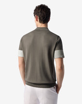 Polo Con Bottoni Toni Del In Cotone Organico