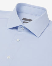 Shirt Azzurra In Ice Cotton