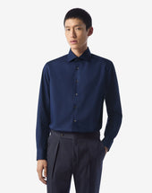 Shirt In Cotone Antipiega