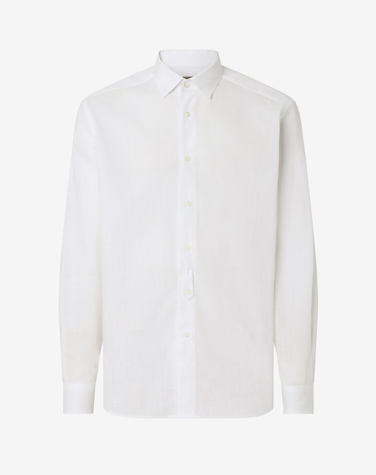 Shirt Bianca In Puro Cotone