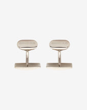 Gemelli In Ottone Color Argento