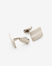 Gemelli In Ottone Color Argento