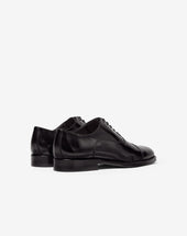 Shoes Oxford Nere In Pelle