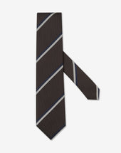 Tie Regimental In Seta