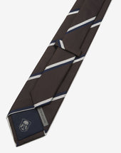 Tie Regimental In Seta