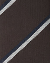 Tie Regimental In Seta