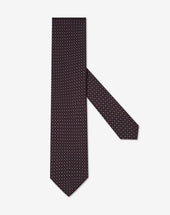 Tie In Twill Di Seta Stampata