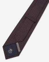 Tie In Twill Di Seta Stampata