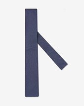 Tie Denim In Seta Garzata