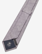 Tie In Seta Jacquard Con Disegno Floreale